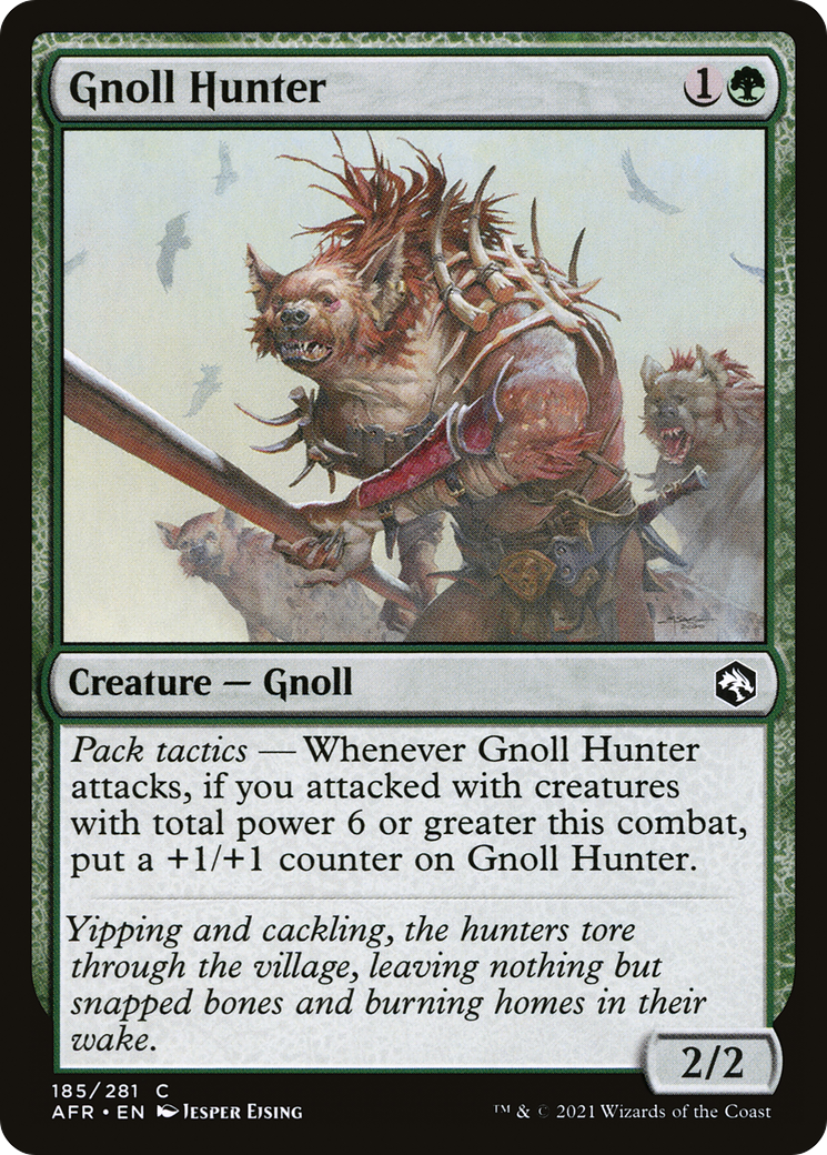 Gnoll Hunter [Dungeons & Dragons: Adventures in the Forgotten Realms] Foil