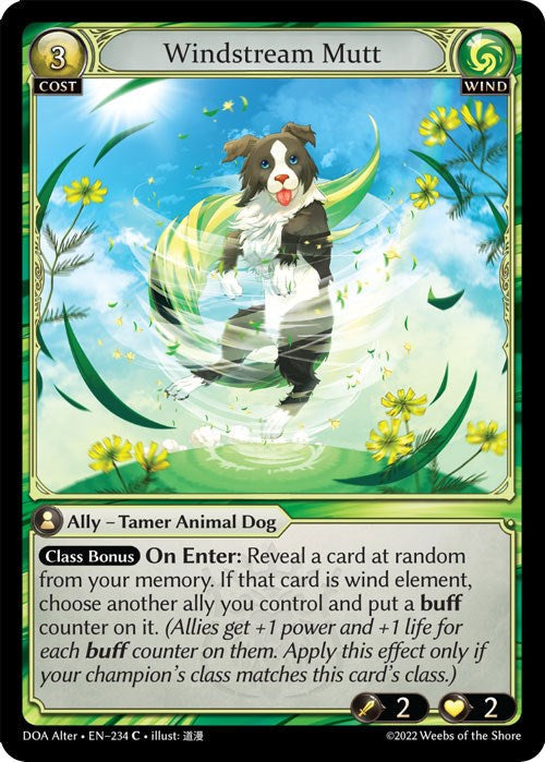 Windstream Mutt (234) [Dawn of Ashes: Alter Edition] Foil