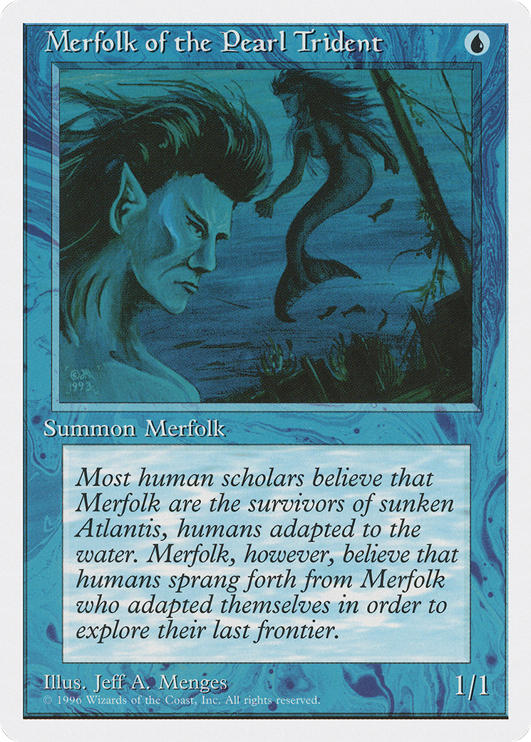 Merfolk of the Pearl Trident [Introductory Two-Player Set] | Silver Goblin