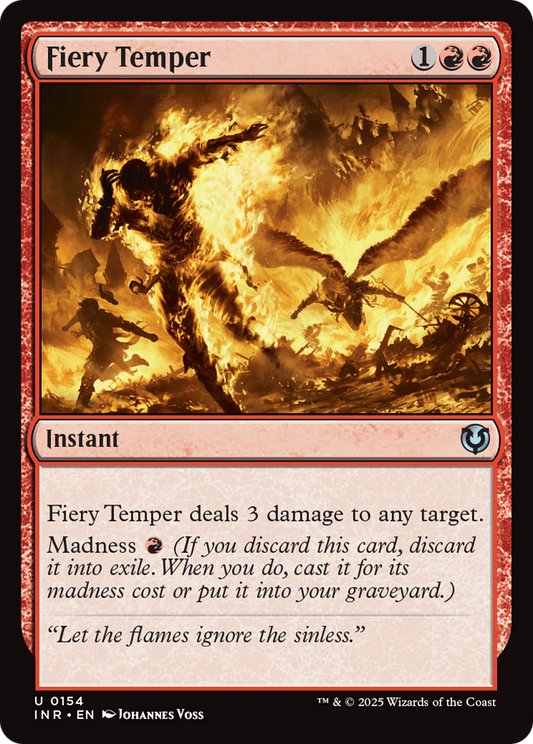 Fiery Temper (154) - Innistrad Remastered