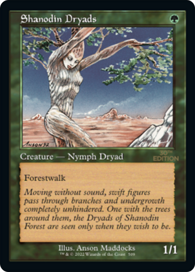 Shanodin Dryads (Retro) [30th Anniversary Edition] | Silver Goblin