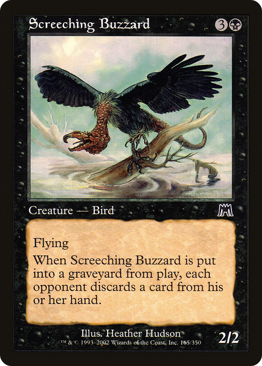 Screeching Buzzard [Onslaught] Foil