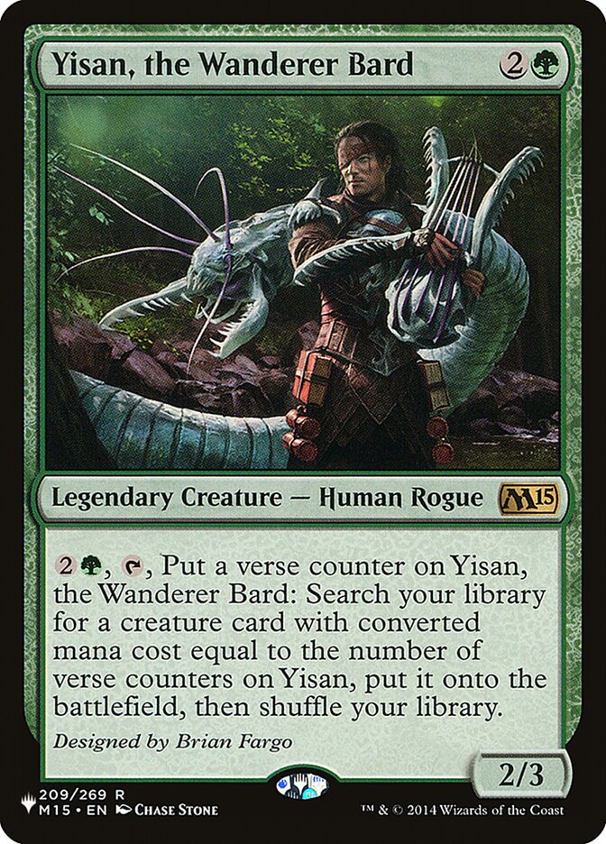 Yisan, the Wanderer Bard [The List] | Silver Goblin