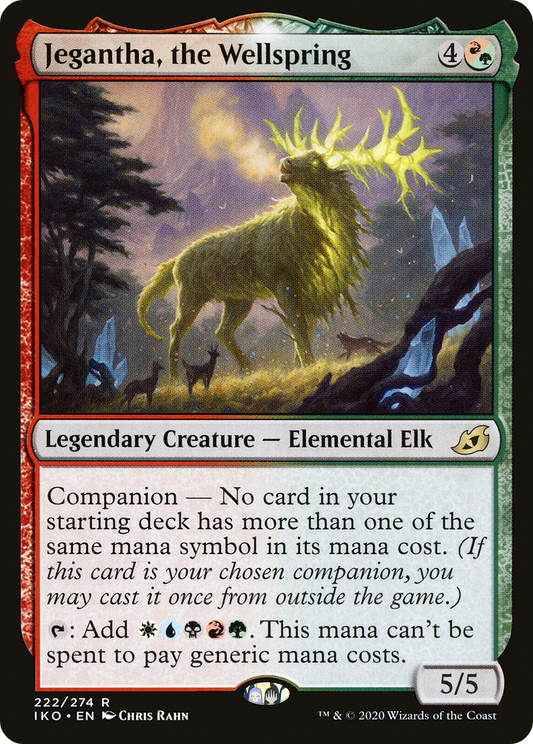 Jegantha, the Wellspring [Ikoria: Lair of Behemoths] Foil