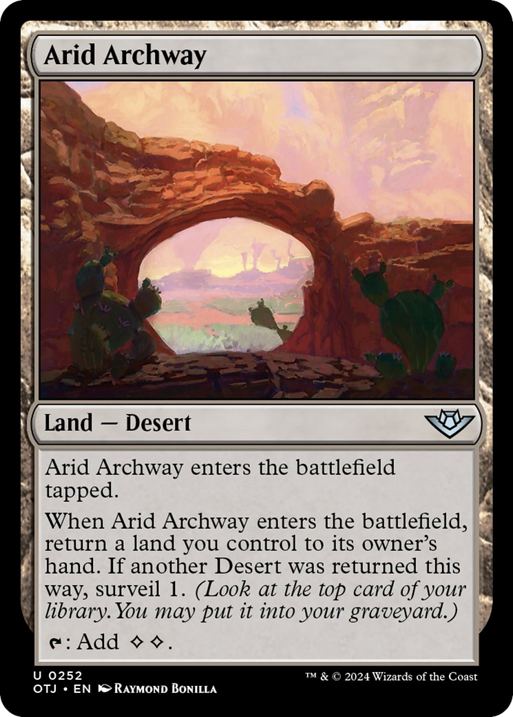 Arid Archway [Outlaws of Thunder Junction] | Silver Goblin