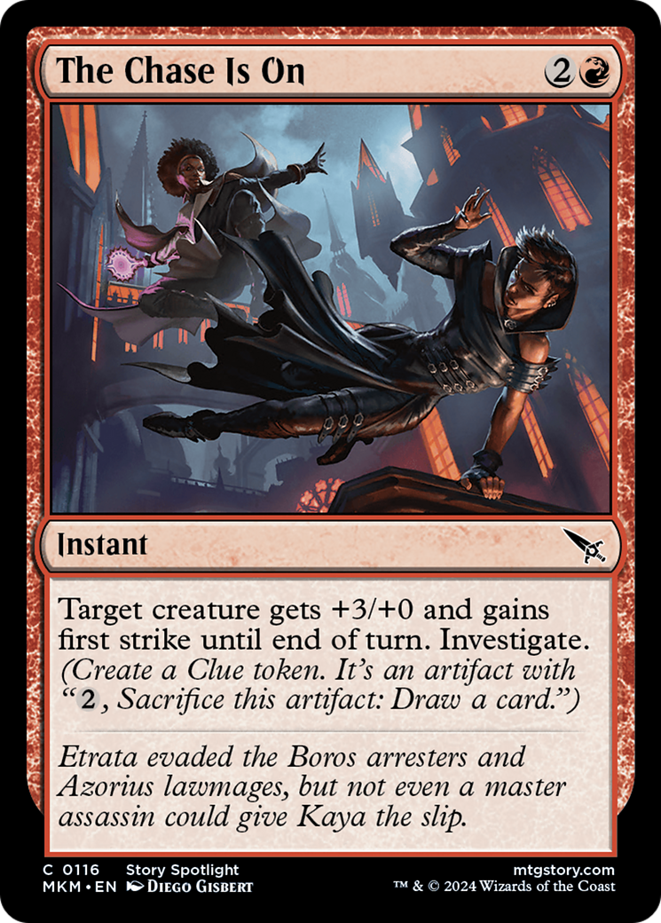 The Chase Is On [Murders at Karlov Manor] Foil