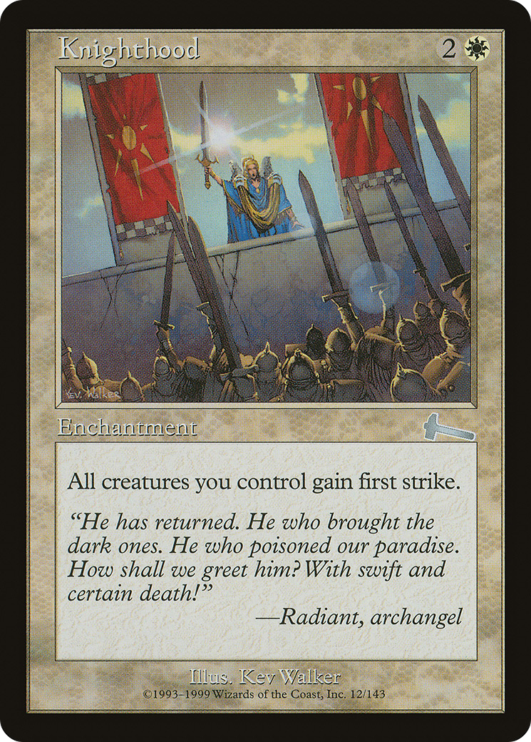 Knighthood [Urza's Legacy] | Silver Goblin