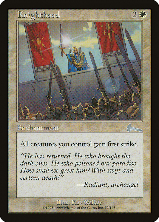 Knighthood [Urza's Legacy] Foil