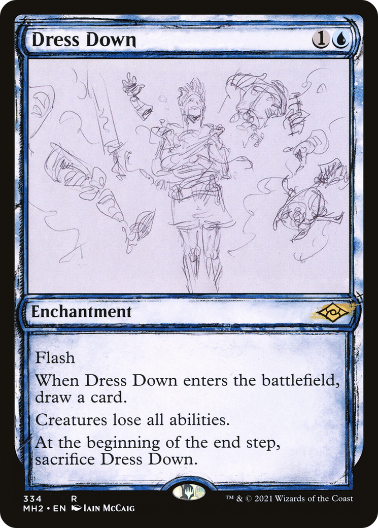 Dress Down (Sketch) [Modern Horizons 2] | Silver Goblin