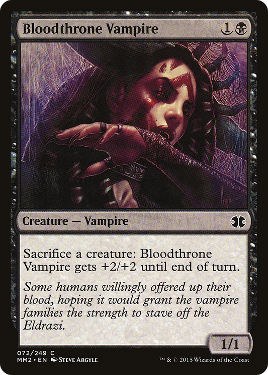 Bloodthrone Vampire [Modern Masters 2015] Foil