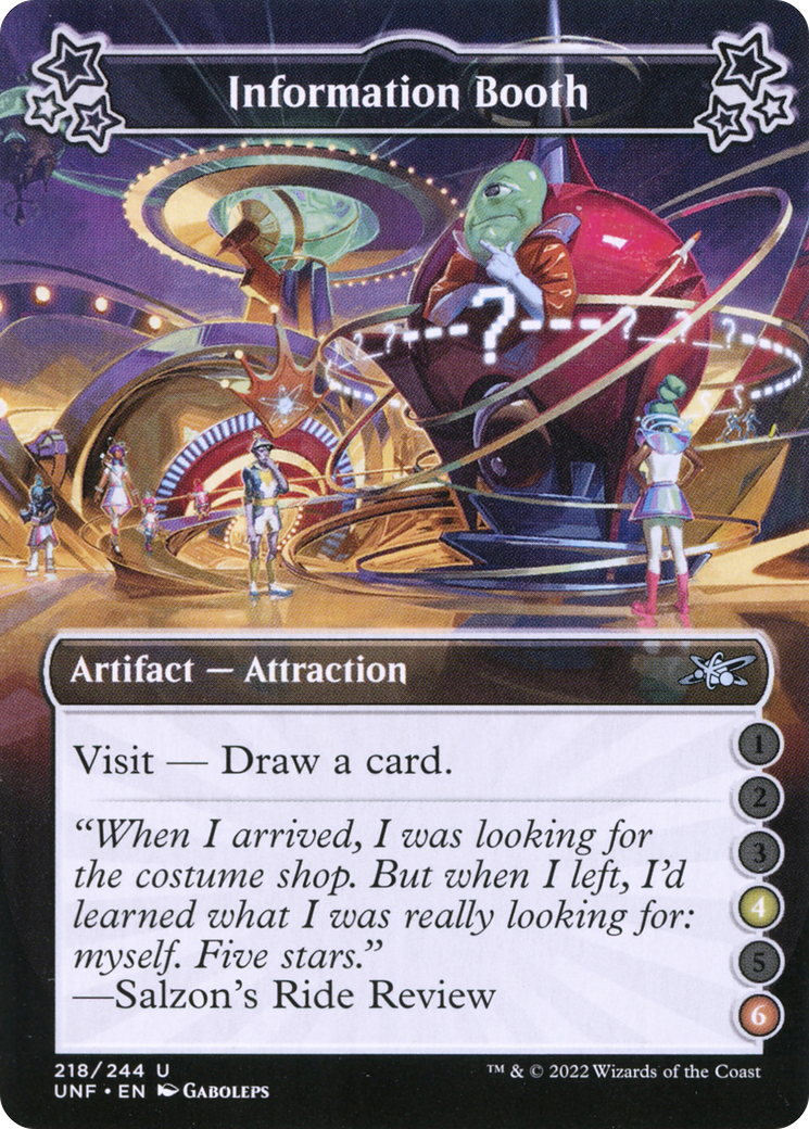 Information Booth (4-6) [Unfinity] Foil