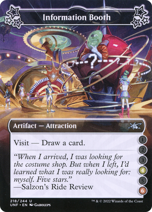 Information Booth (4-6) [Unfinity] Foil