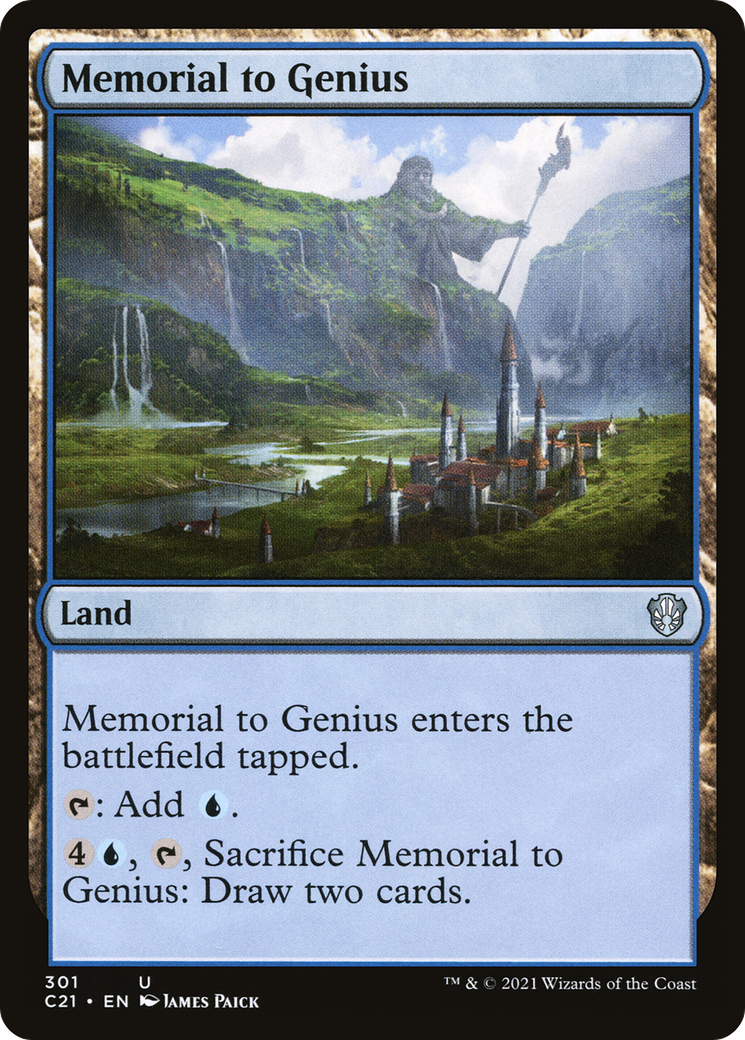 Memorial to Genius [Commander 2021] | Silver Goblin