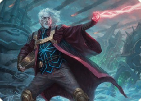 Urza, Lord Protector Art Card [The Brothers' War Art Series] | Silver Goblin