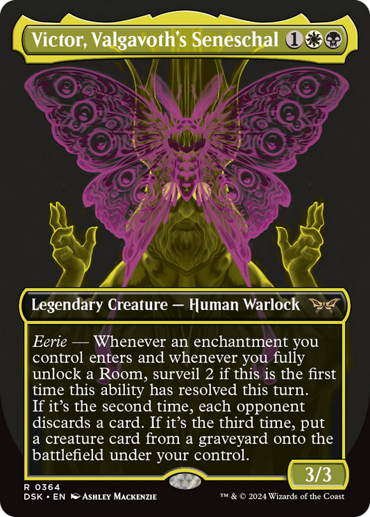Victor, Valgavoth's Seneschal (Showcase) [Duskmourn: House of Horror] Foil