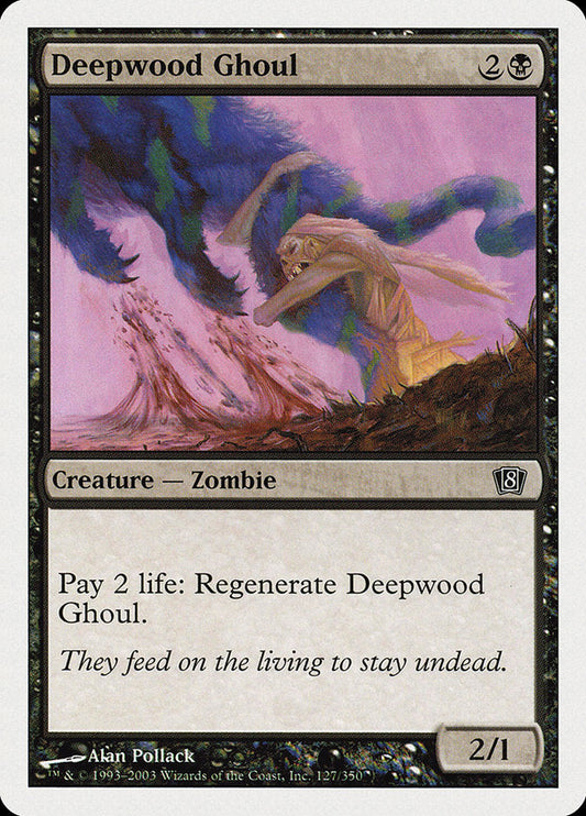 Deepwood Ghoul [Eighth Edition] Foil
