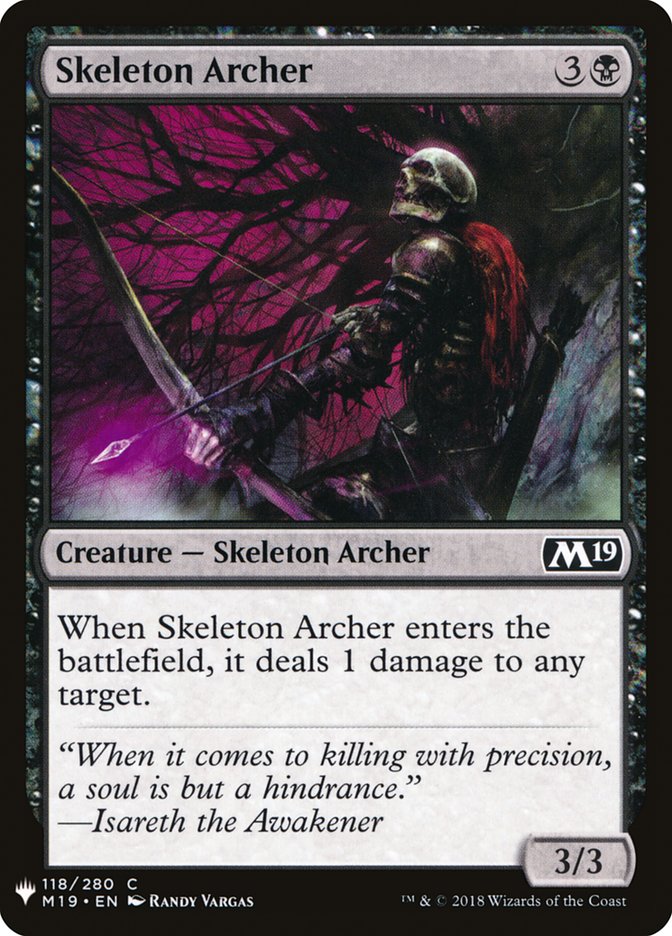 Skeleton Archer [Mystery Booster] | Silver Goblin