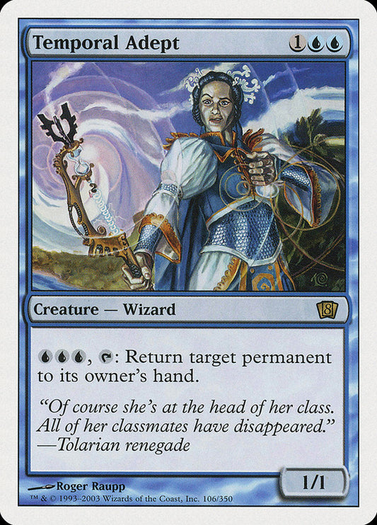 Temporal Adept [Eighth Edition] Foil