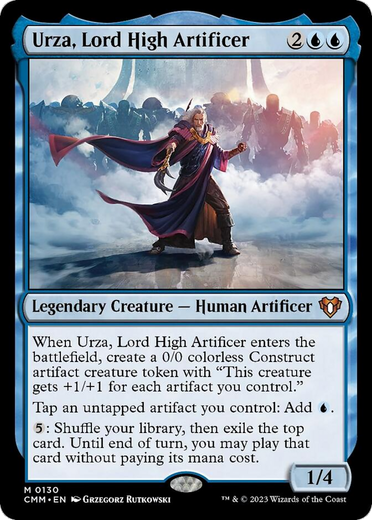 Urza, Lord High Artificer [Commander Masters] | Silver Goblin