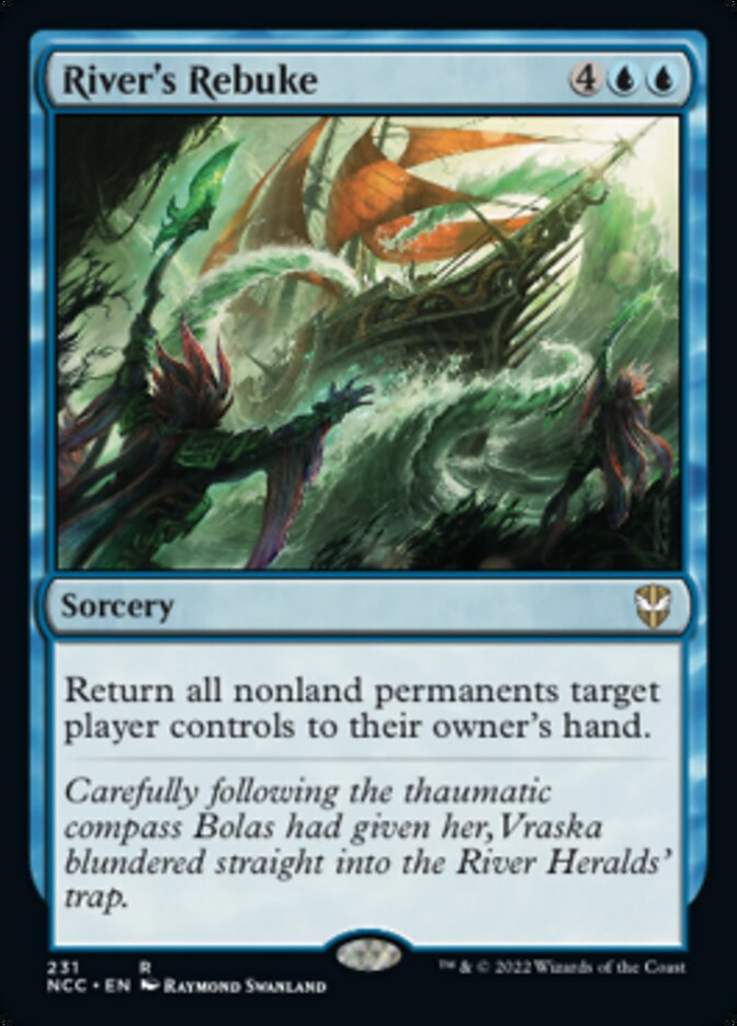 River's Rebuke [Streets of New Capenna Commander] | Silver Goblin