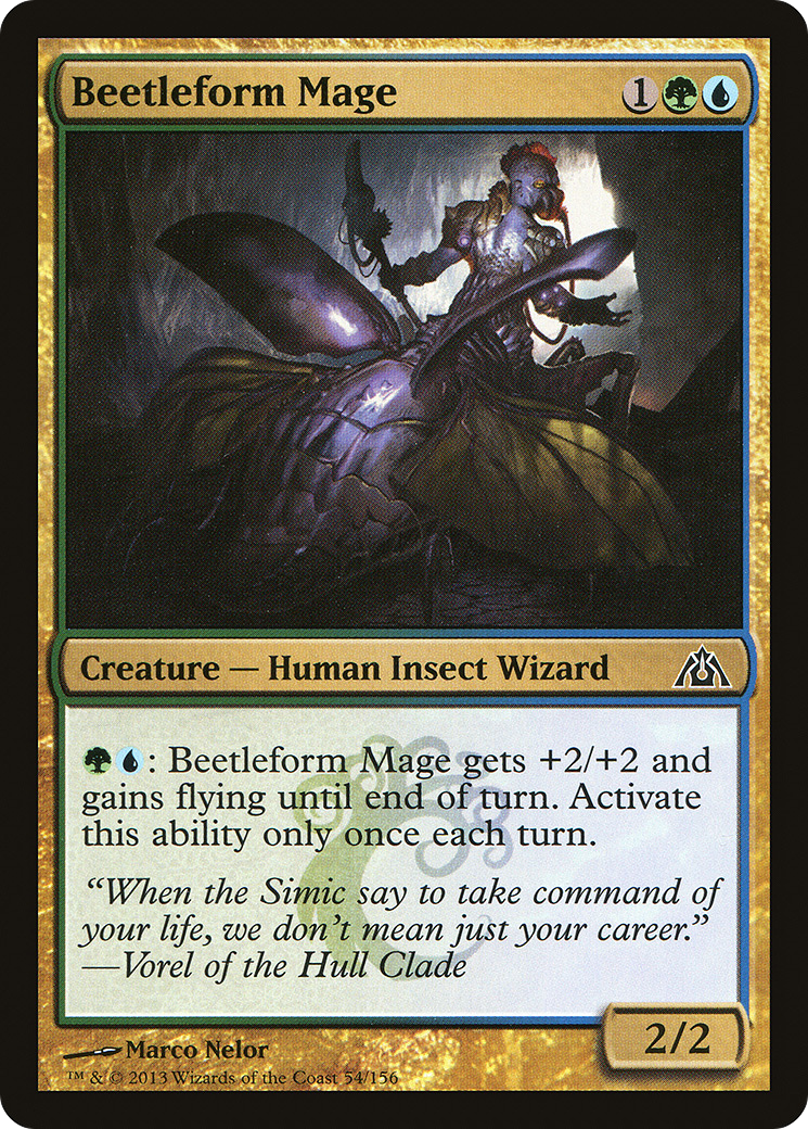 Beetleform Mage [Dragon's Maze] | Silver Goblin