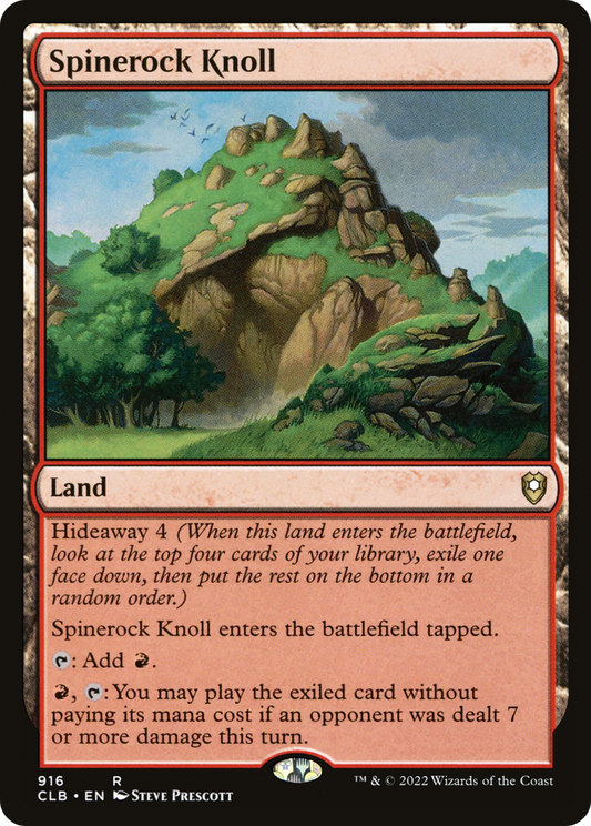 Spinerock Knoll [Commander Legends: Battle for Baldur's Gate]