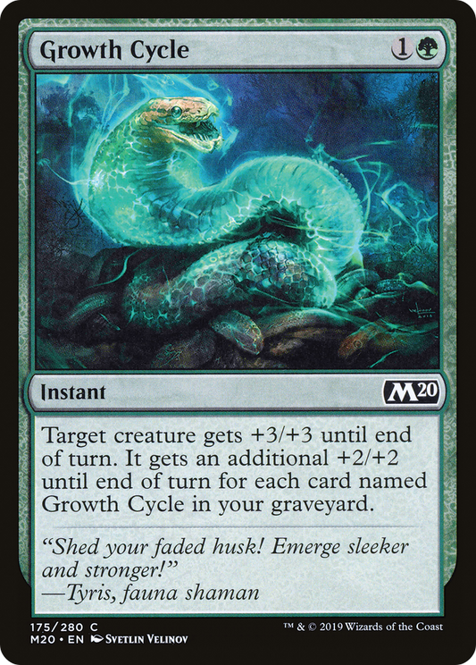 Growth Cycle [Core Set 2020] Foil