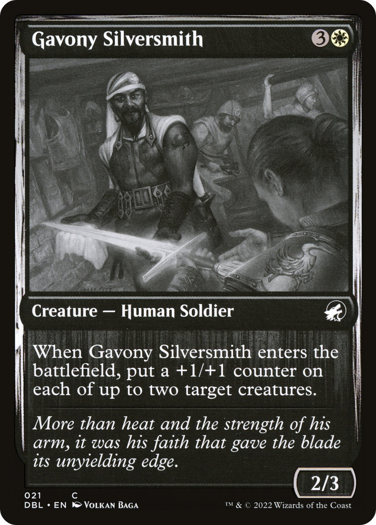 Gavony Silversmith [Innistrad: Double Feature] | Silver Goblin