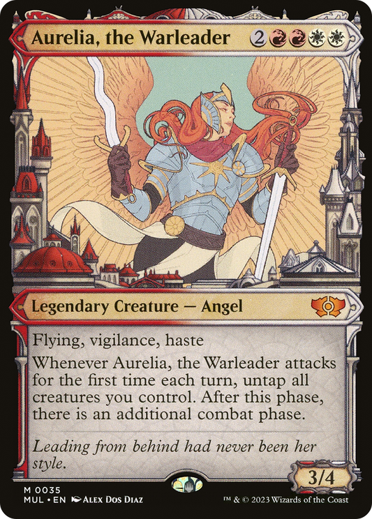 Aurelia, the Warleader [Multiverse Legends] Foil