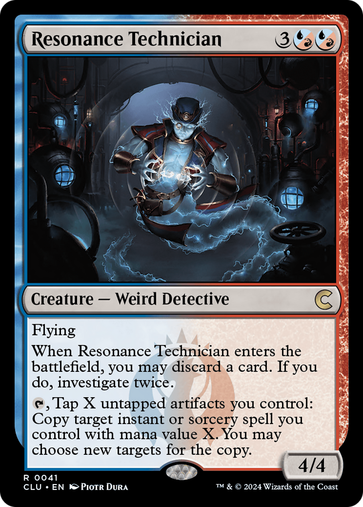 Resonance Technician (041) - Ravnica: Clue Edition