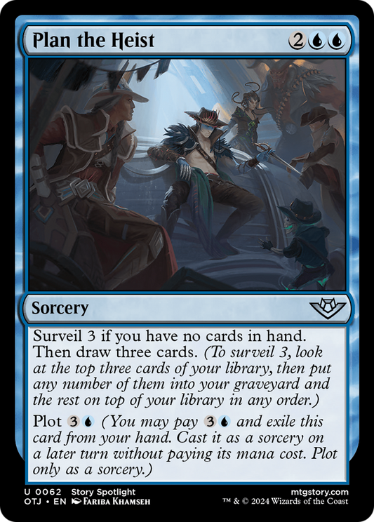 Plan the Heist [Outlaws of Thunder Junction] Foil