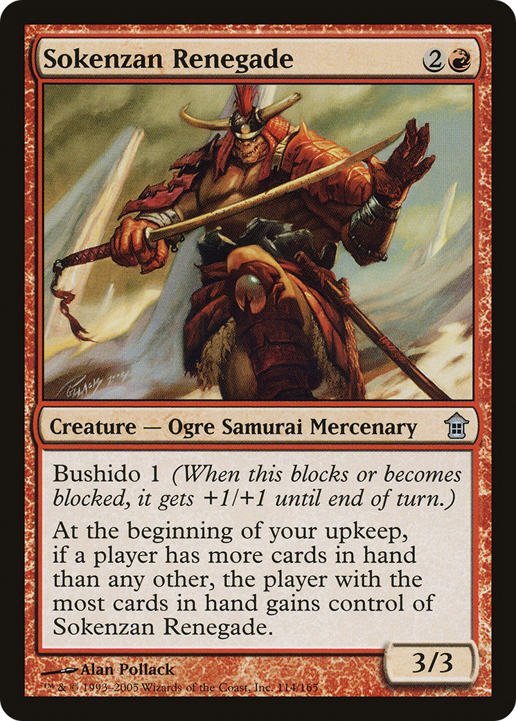 Sokenzan Renegade (114) Foil - Saviors of Kamigawa