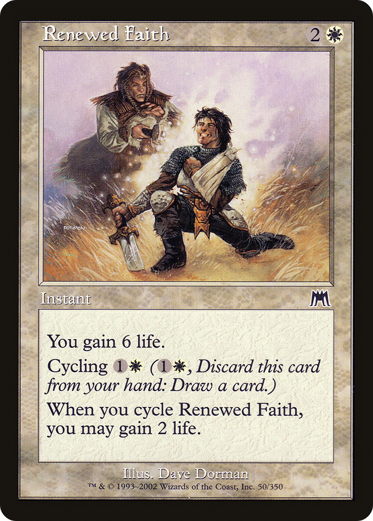 Renewed Faith [Onslaught] Foil