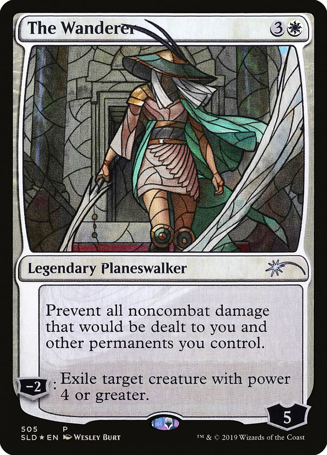 The Wanderer (Stained Glass) [Secret Lair Drop Promos] | Silver Goblin