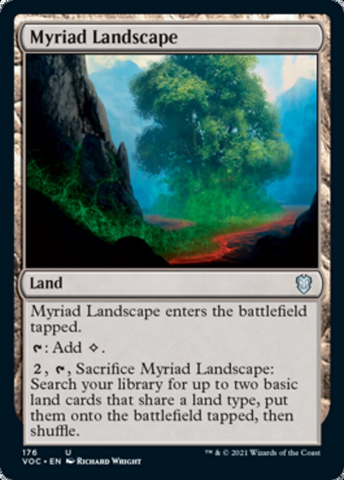 Myriad Landscape [Innistrad: Crimson Vow Commander] | Silver Goblin