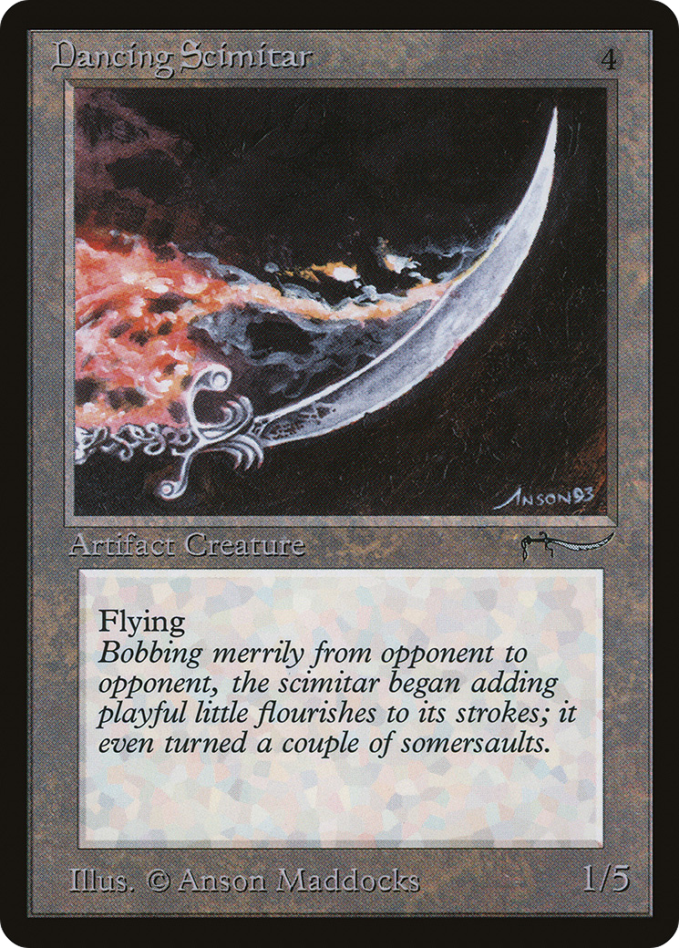 Dancing Scimitar [Arabian Nights] | Silver Goblin