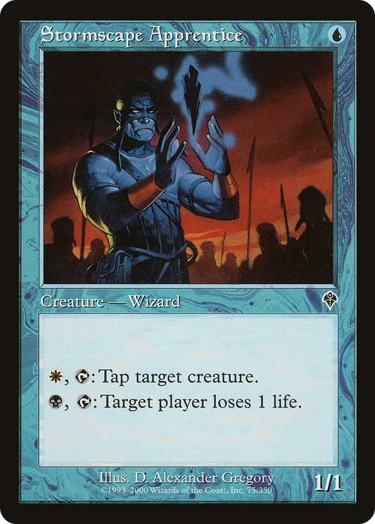 Stormscape Apprentice [Invasion] Foil