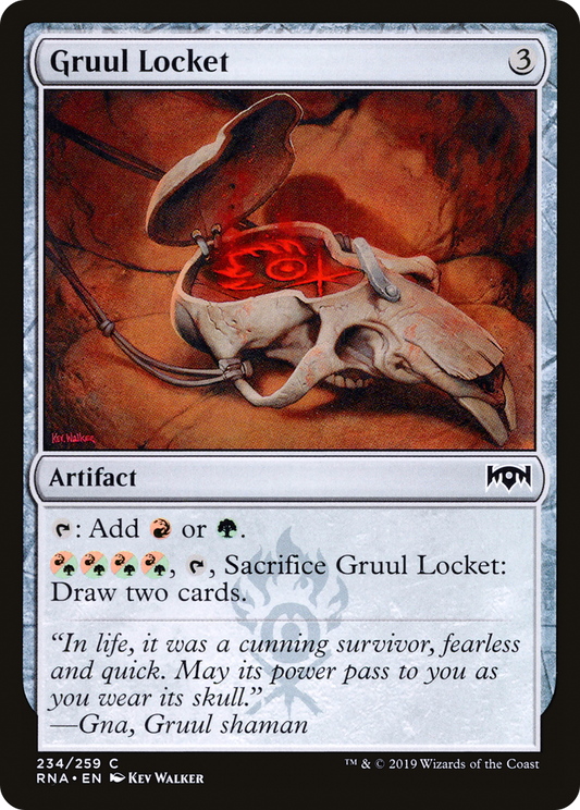 Gruul Locket [Ravnica Allegiance] Foil