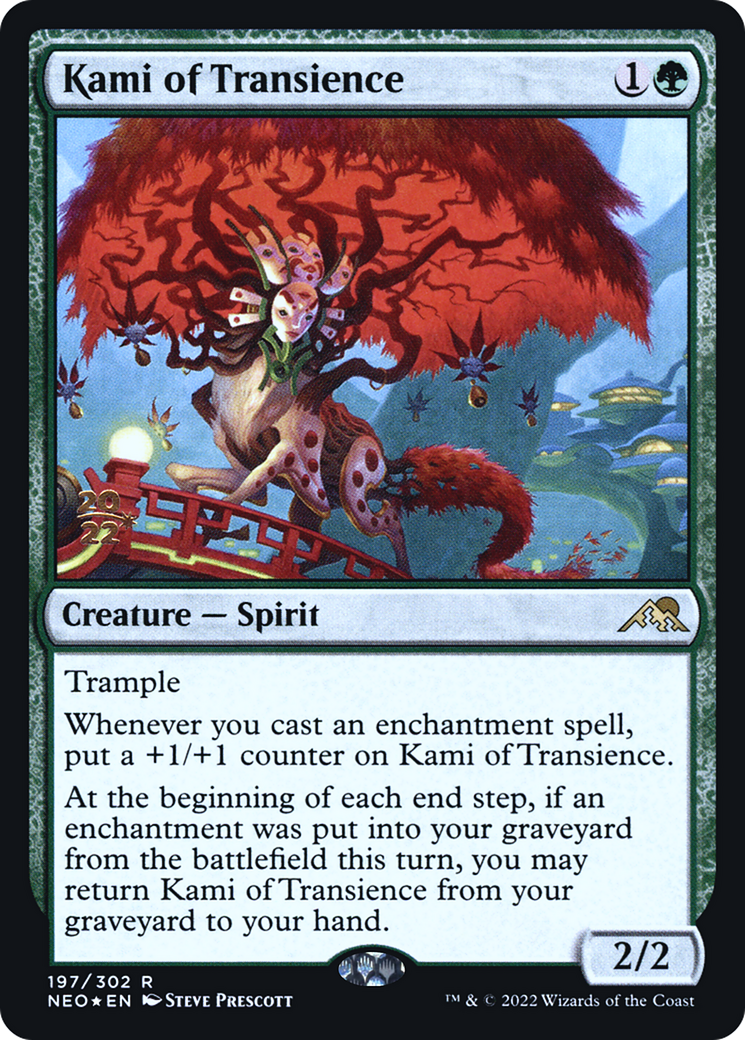 Kami of Transience (197s) Foil - Kamigawa: Neon Dynasty Promos