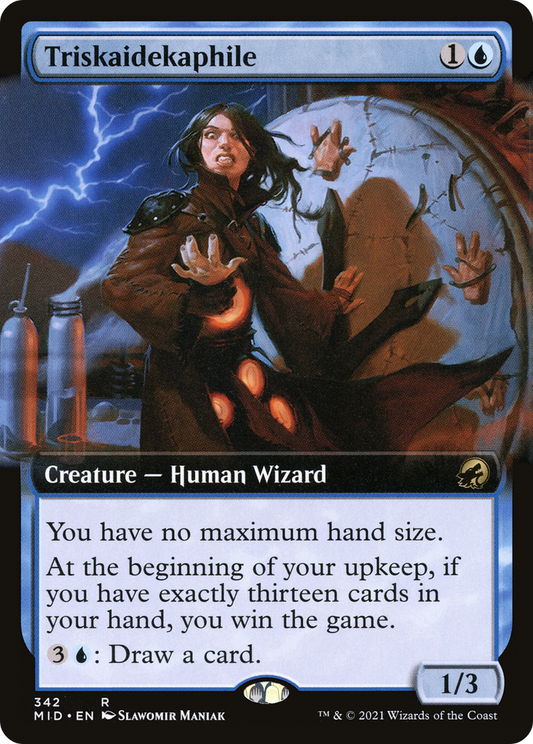 Triskaidekaphile (Extended Art) [Innistrad: Midnight Hunt] Foil