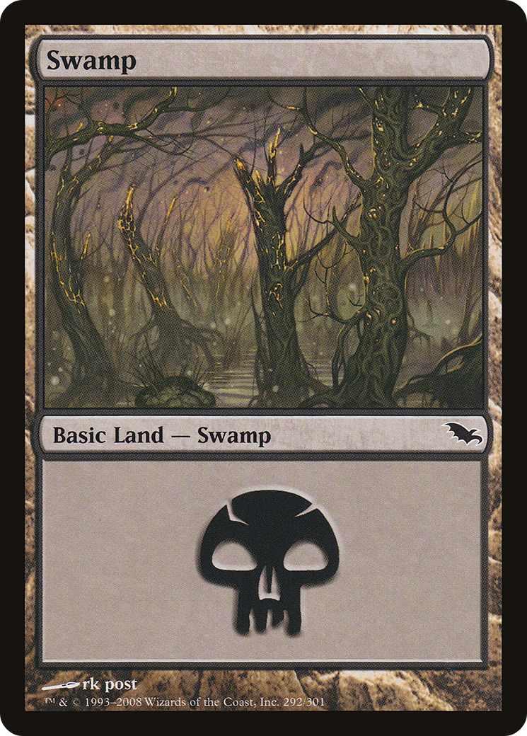 Swamp (292) [Shadowmoor] Foil