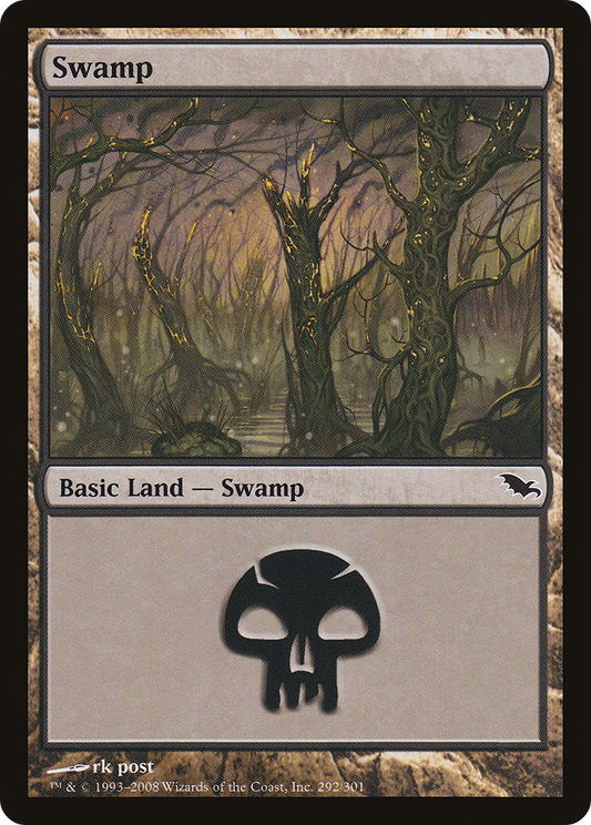 Swamp (292) [Shadowmoor] Foil