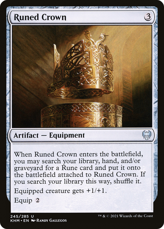 Runed Crown [Kaldheim] Foil