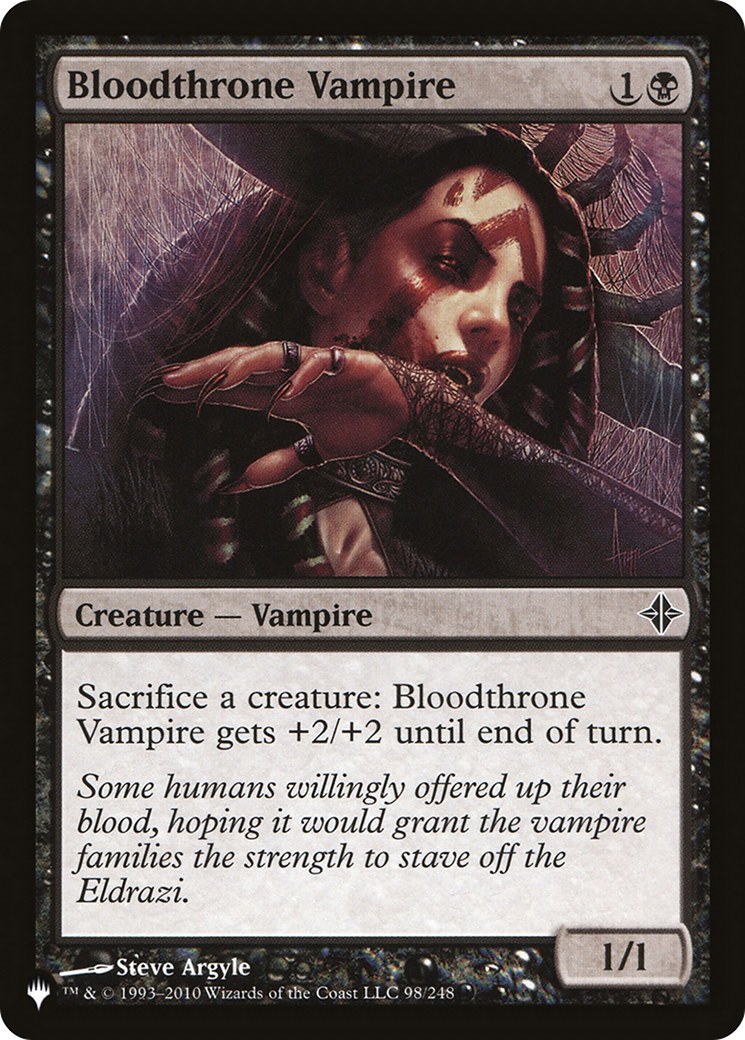 Bloodthrone Vampire [The List] | Silver Goblin