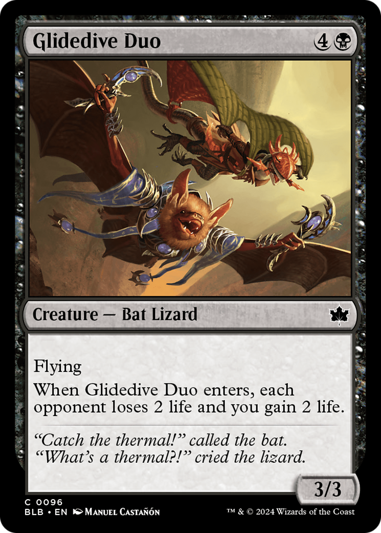 Glidedive Duo [Bloomburrow] | Silver Goblin