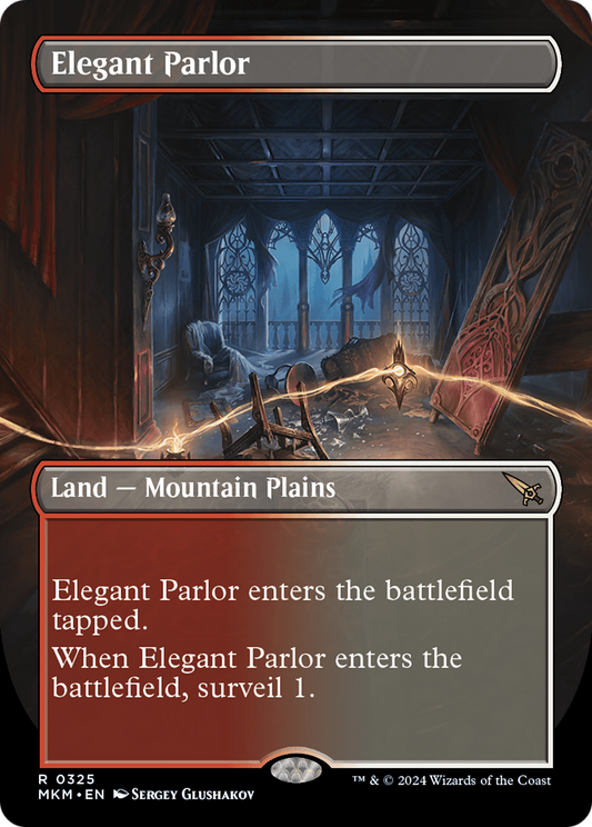 Elegant Parlor (Borderless) [Murders at Karlov Manor] Foil