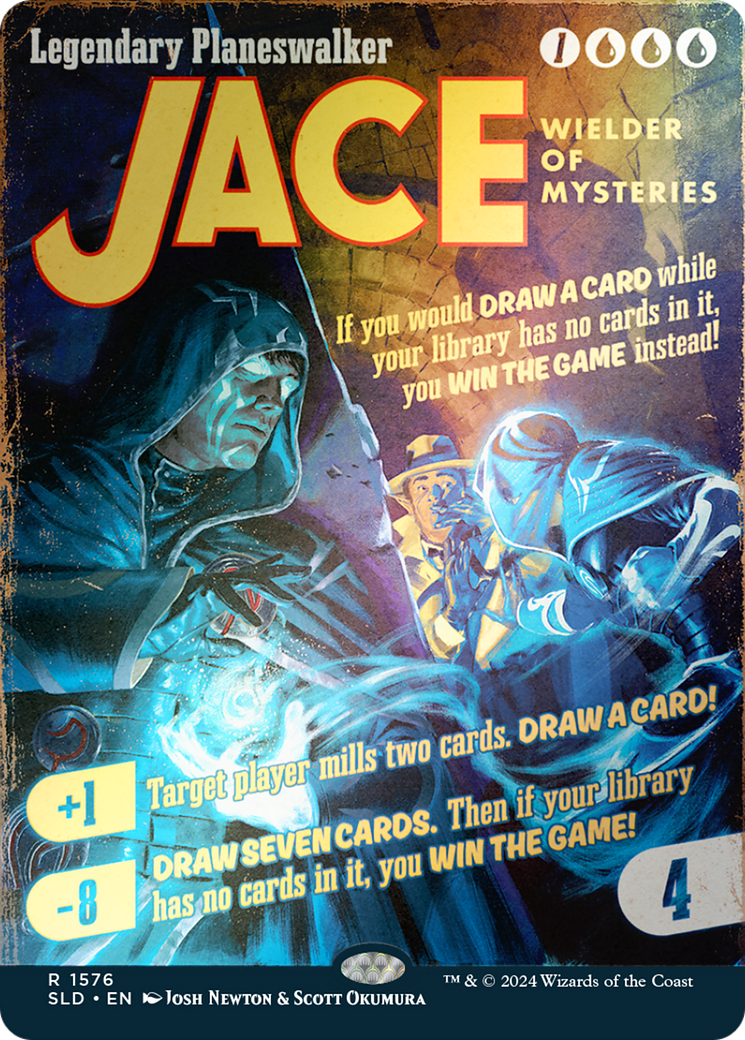 Jace, Wielder of Mysteries (1576) Foil - Secret Lair Drop