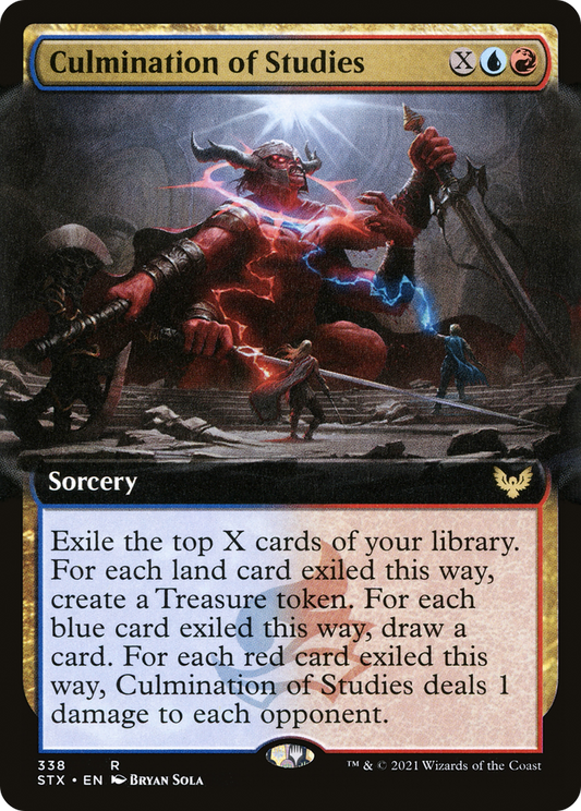 Culmination of Studies (Extended Art) [Strixhaven: School of Mages] Foil