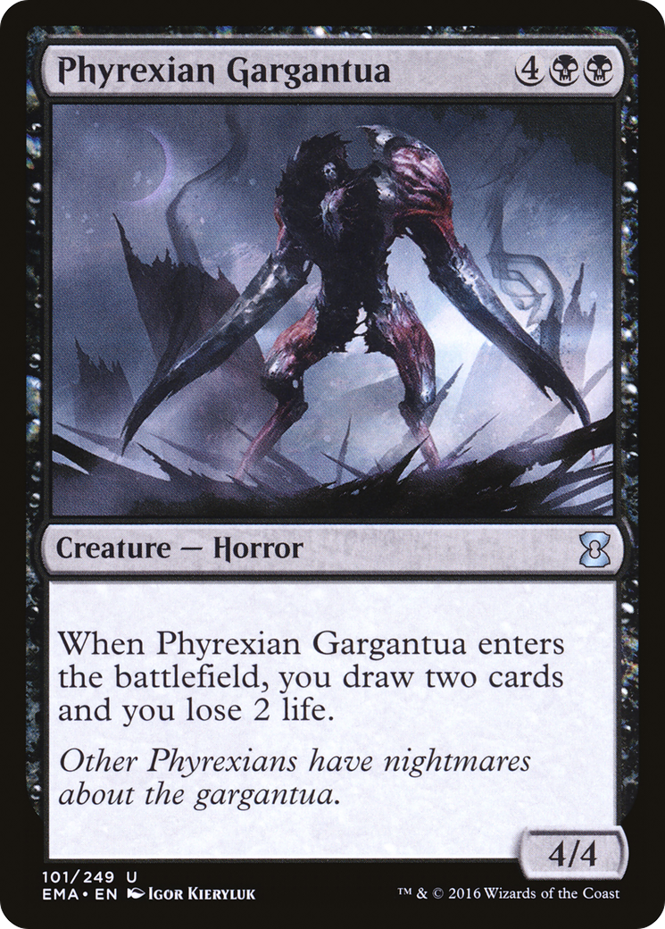 Phyrexian Gargantua (101) Foil - Eternal Masters