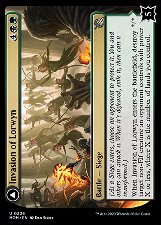 Invasion of Lorwyn // Winnowing Forces [March of the Machine] Foil